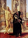 BOTTICELLI SANDRO (1445-1510) - La calunnia di Apelle (part.)